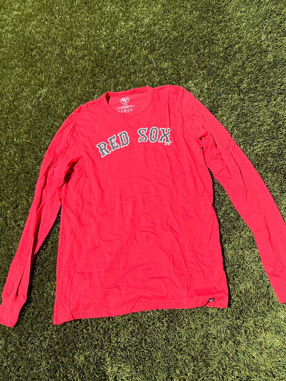 Boston Red Sox 47 Brand Red Sox Long Sleeve Shirt - Red